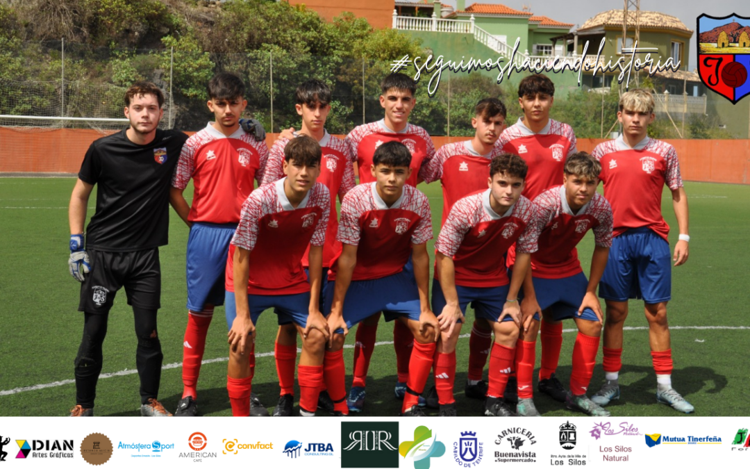 Gran Victoria del Juvenil del CD Juventud Silense ante el CD Gara en el Estadio de El Tanque