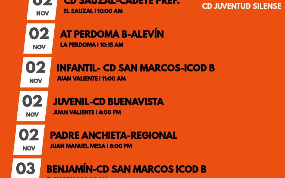 Próxima Jornada de Fútbol en el CD Juventud Silense